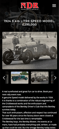 NDR Bentley screenshot